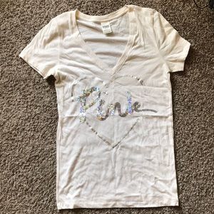 VS Pink sequins shirt